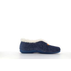 Chausson fermé bleu
