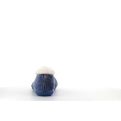 Chausson fermé bleu