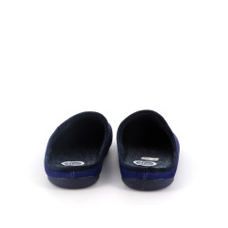 Chausson mule marine a motif