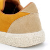 Basket jaune en cuir