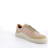 basket Flexinos rose en cuir daim