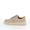 basket Flexinos rose en cuir daim