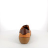 baskets Flexinos marron en cuir