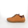 baskets Flexinos marron en cuir