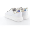 Basket blanc en cuir