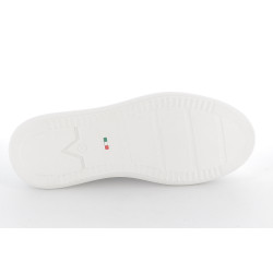 Basket blanc en cuir