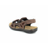 Sandale marron en cuir