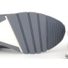 Basket bleu marine en cuir