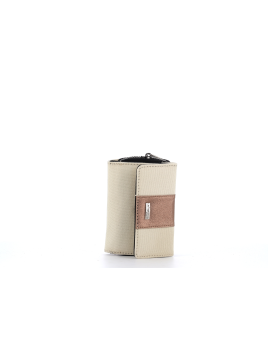 portefeuille beige