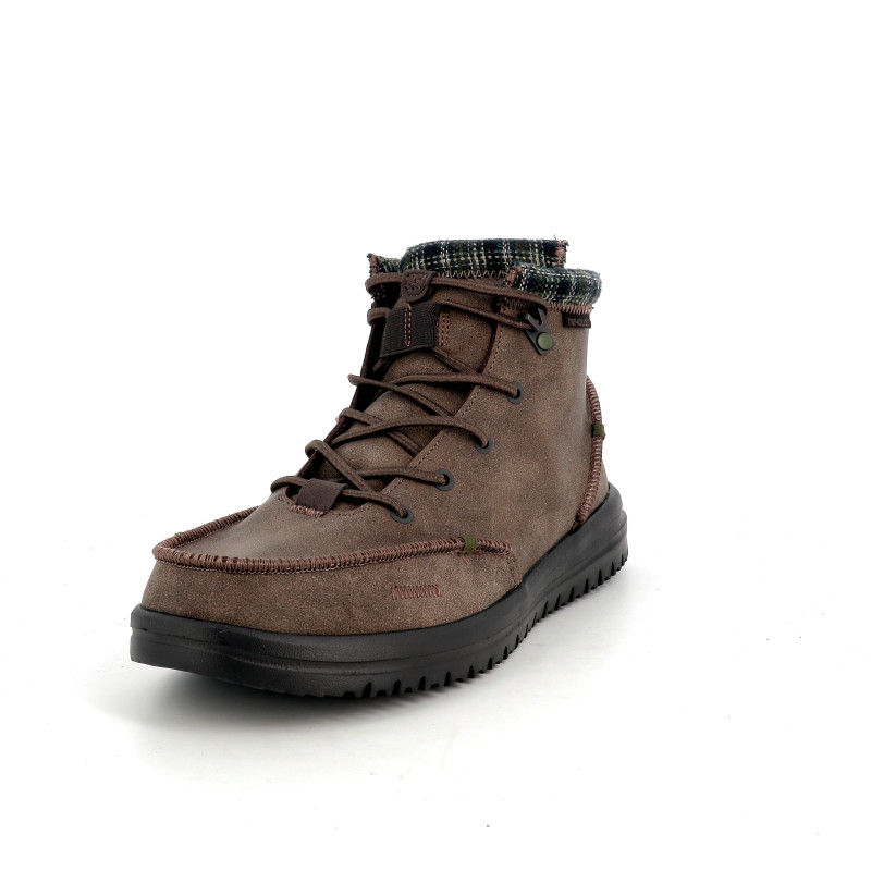 Basket montantes marrons Hey Dudes