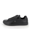 baskets homme TBS en cuir noir