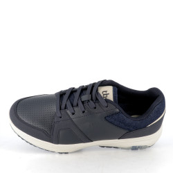 sneakers TBS bleu marine en cuir