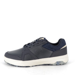 sneakers TBS bleu marine en cuir