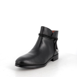 bottines en cuir noir de Pikolinos