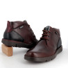 Chaussure montante Pikolinos rouge bordeau en cuir