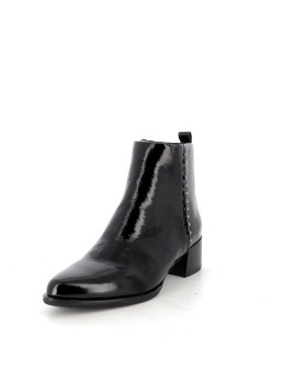 Bottines noires Fugitive en cuir vernis