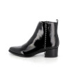 Bottines noires Fugitive en cuir vernis