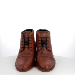 Chaussures de ville marron en cuir Bull boxer