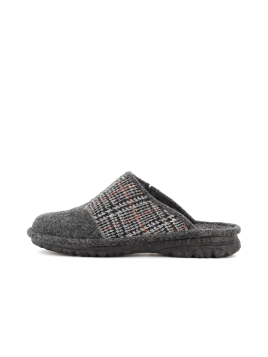 chausson gris en laine