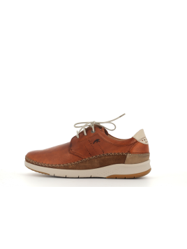basket en cuir marron