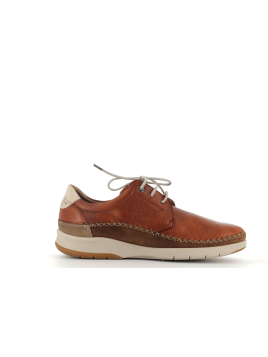 basket en cuir marron