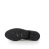 Bottines en cuir noir Fugitive