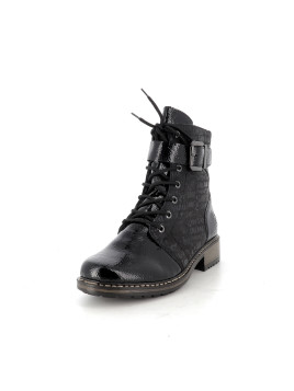Bottines montantes en cuir Rieker