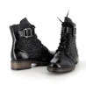 Bottines montantes en cuir Rieker