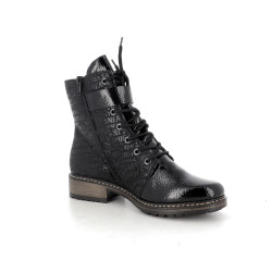 Bottines montantes en cuir Rieker