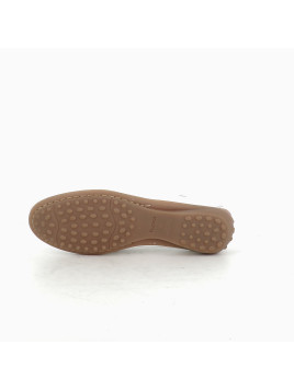 Mocassins en cuir blanc Fluchos