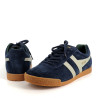 Baskets en cuir bleu Gola