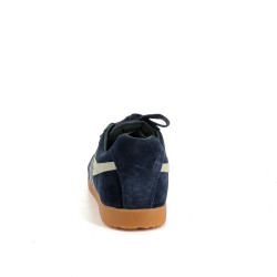 Baskets en cuir bleu Gola