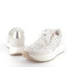 Baskets crème Marco Tozzi