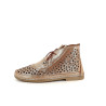 Chaussures en cuir camel mieges mel Coco Abricot