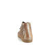 Chaussures en cuir camel mieges mel Coco Abricot