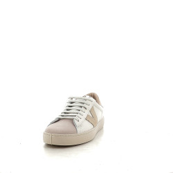Baskets en cuir beiige Victoria