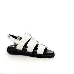 Nu pieds blanc Kikers