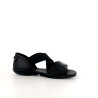 Sandales en cuir noir Camper