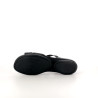 Sandales en cuir noir Camper