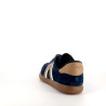 Baskets en cuir bleu Camper