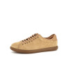 Baskets en cuir marron Camper
