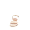 Sandales en cuir crème JB Martin