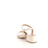 Sandales en cuir crème JB Martin