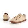 Baskets en cuir beige Camper