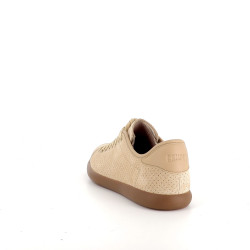 Baskets en cuir beige Camper
