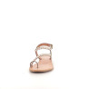 Sandales en cuir beige Les Tropéziennes