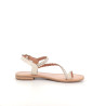 Sandales en cuir beige Les Tropéziennes