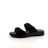 Mules en cuir noir Josef Seibel