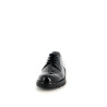 Derbys en synthétique noir vernis Tamaris