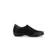 basket en cuir noir